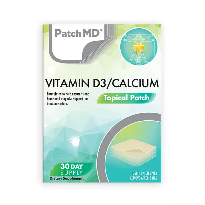 D3/Calcium Topical Patch