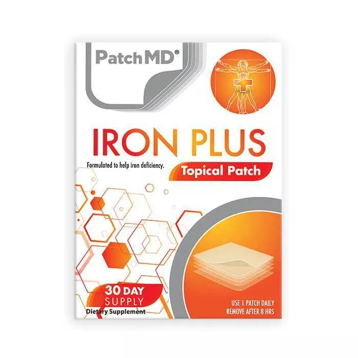 Iron Plus Topical Patch (Iron Patches for Anemia)