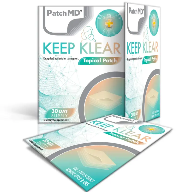 PatchMD パッチMD Keep Klear ニキビ予防 8個セット Best Acne Prevention Patch - Supplements to prevent Acne! | PatchMD