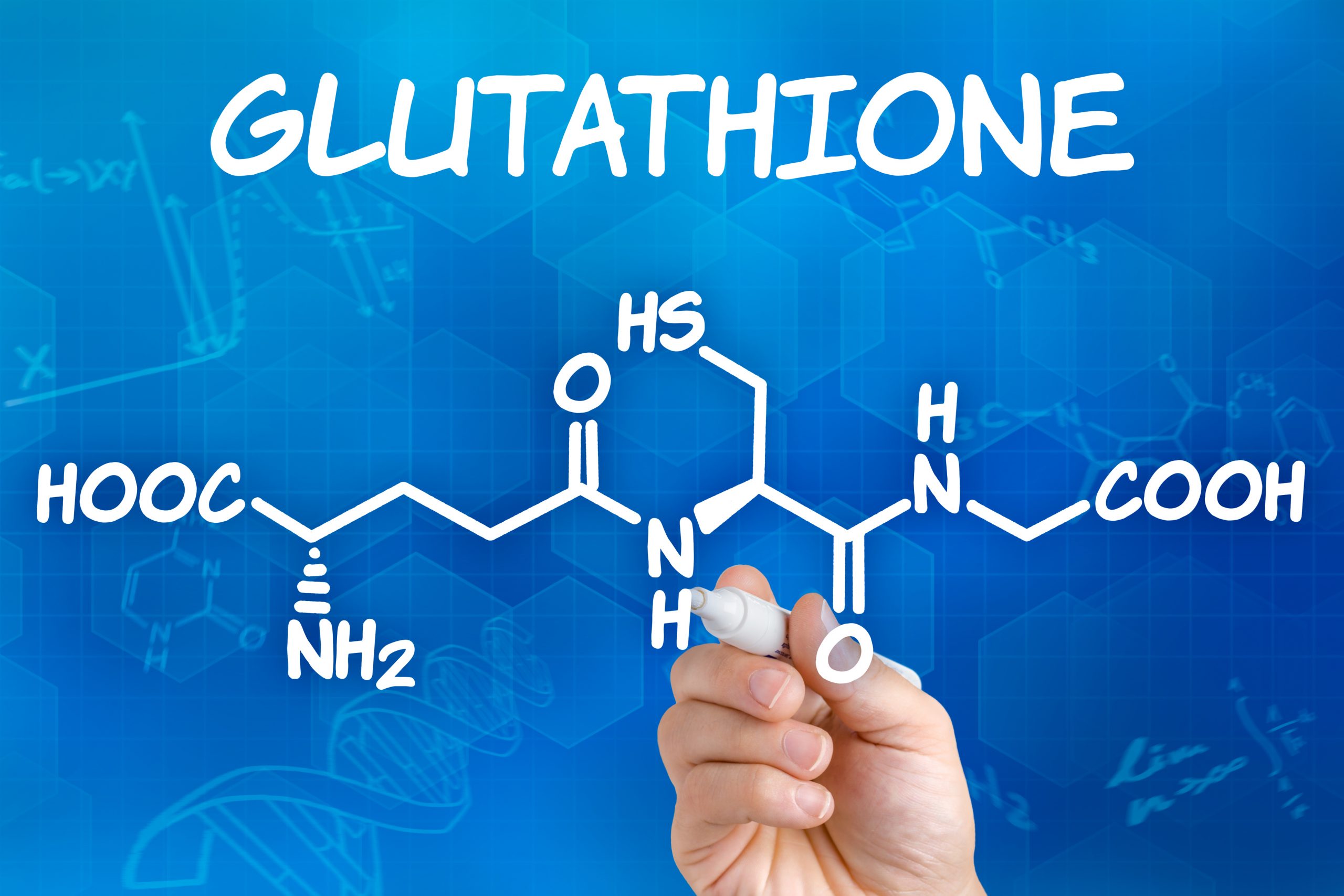 drawing of glutathione molecule glutathione benefits molecule introducing the benefits of glutathione