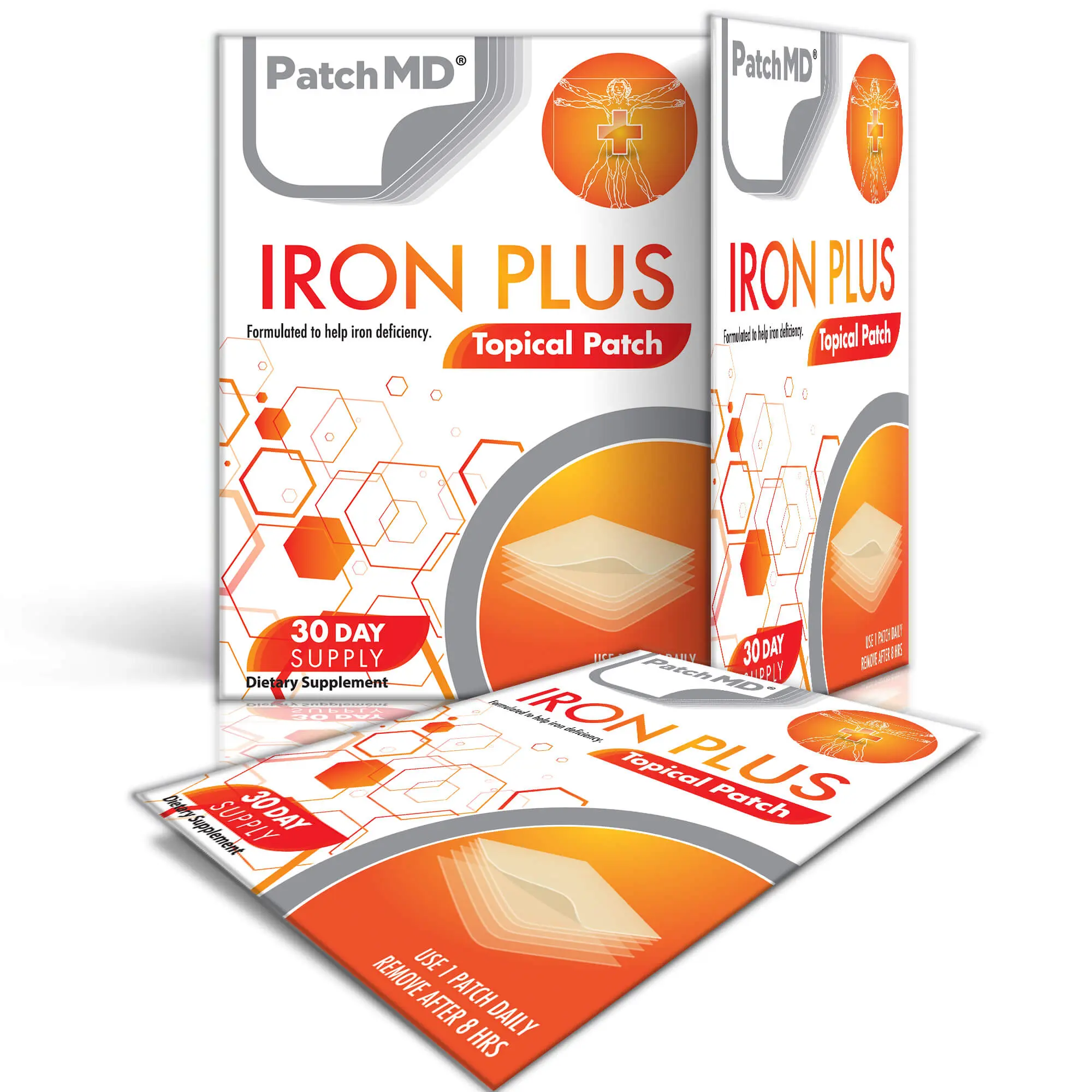 PatchMD Iron Patch - Topical Iron Supplement