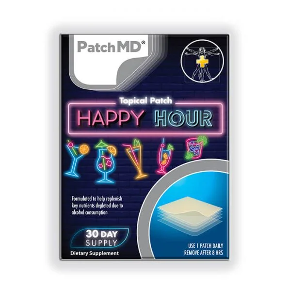 happy hour hangover patch by PatchMD hangover patches
