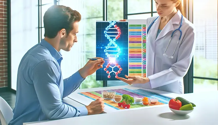Consulting a dietitian for meal planning