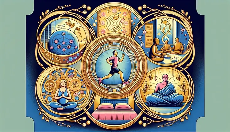 Holistic approach to weight management illustration