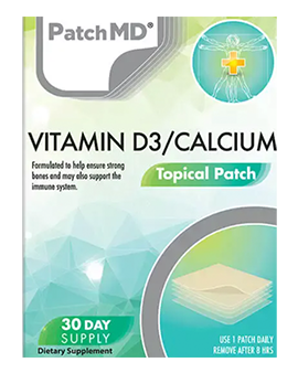 D3/Calcium Topical Patch
