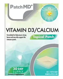 D3/Calcium Topical Patch