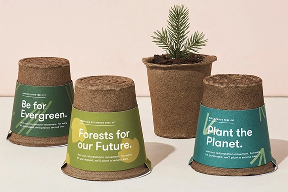 3. Bluedot Living: One-For-One Tree Kits